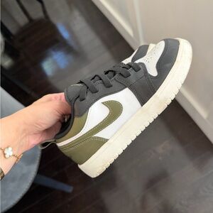 Nike Jordans - Stylish Black and Green Sneakers